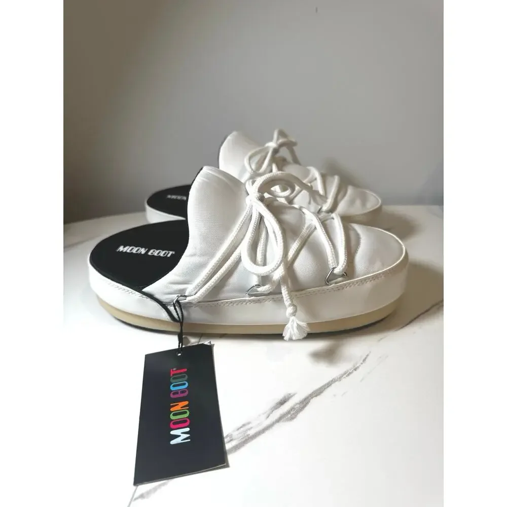 Moon Boot Full Moon‎ Mule in White, Women Size 41/42 (9.5/10)